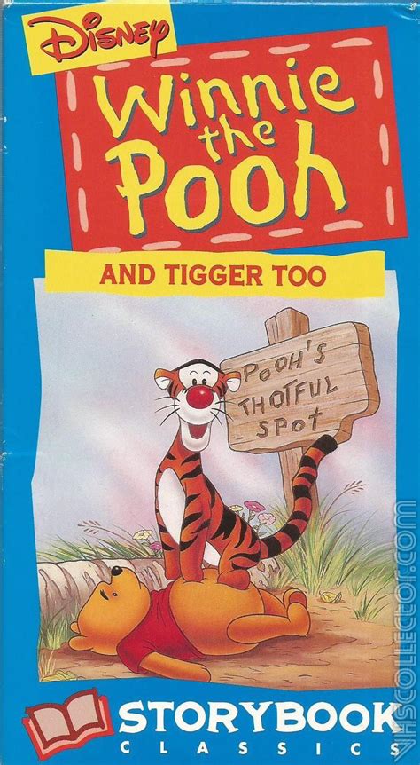 winnie the pooh and tigger too vhs archive